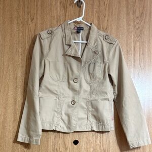 Vintage Duck Head Beige Utility Jacket